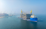 我國建造重量最大的國際海洋油氣平臺——馬贊油氣集輸平臺完工交付