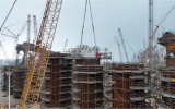 海油工程承建的2000米級超深水水下設備項目首套吸力錨完成總裝