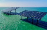 中電建青島即墨海上光伏項目220千伏送出工程全線貫通
